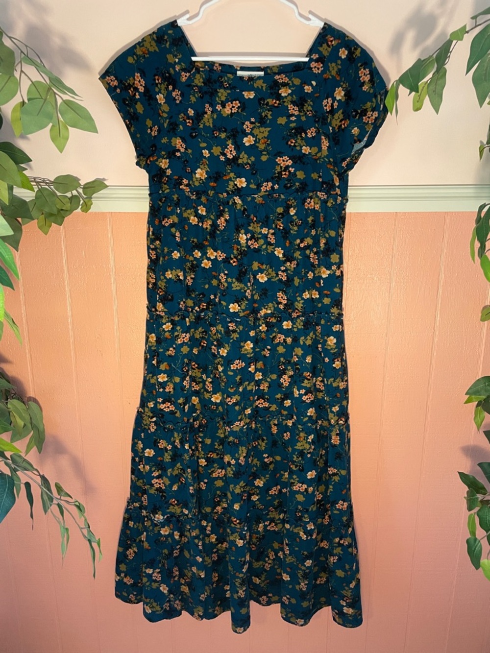 NATURAL LIFE Berkley Corduroy Floral Maxi Dress